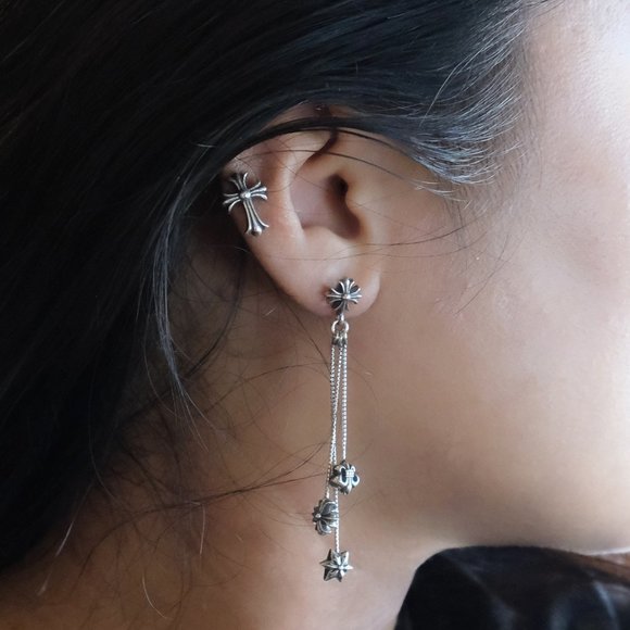 *SOLD* Chrome Hearts Jojo dangle earring - Picture 4 of 4